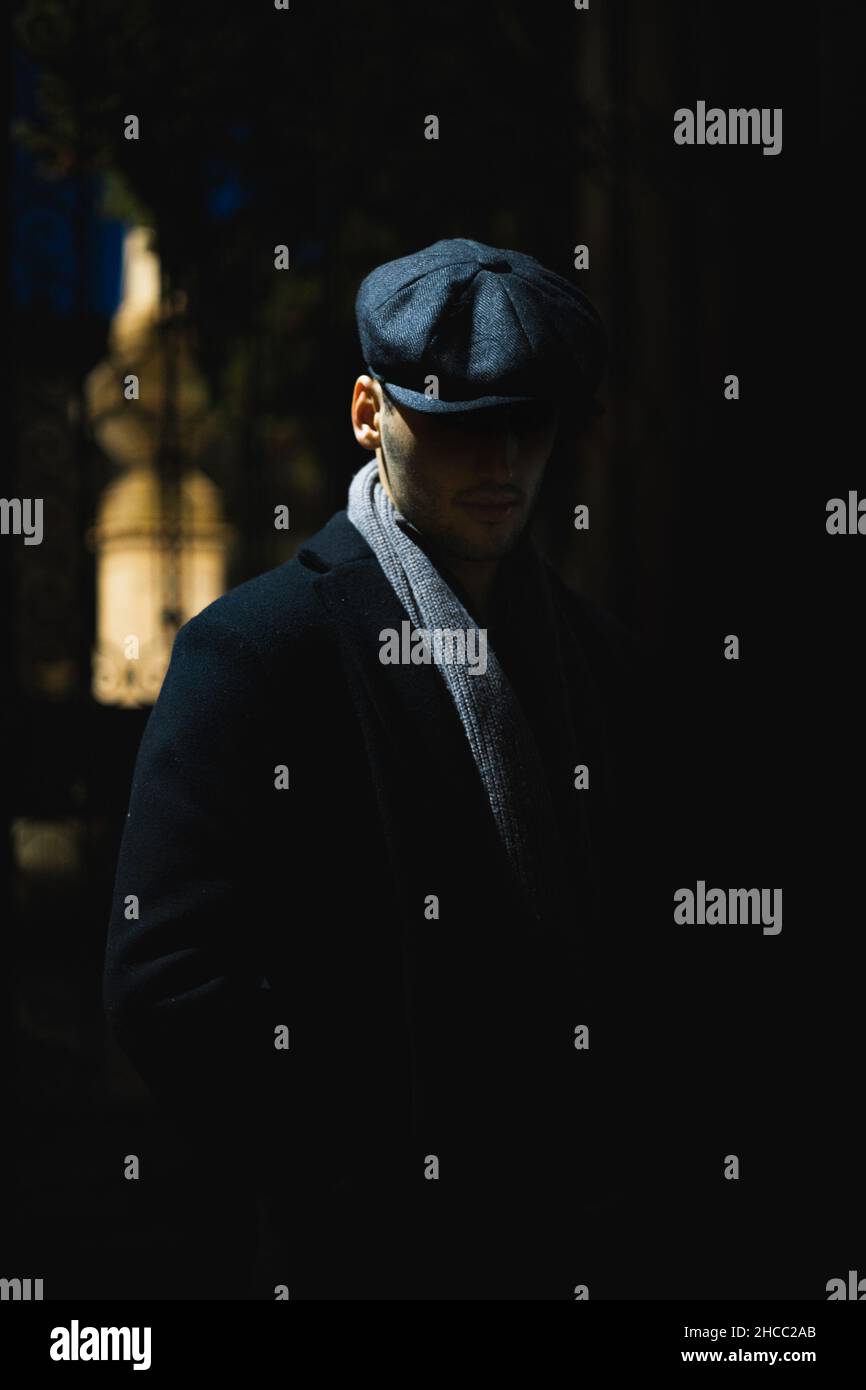 Peaky Blinders Tommy Shelby Actor Stock Photo