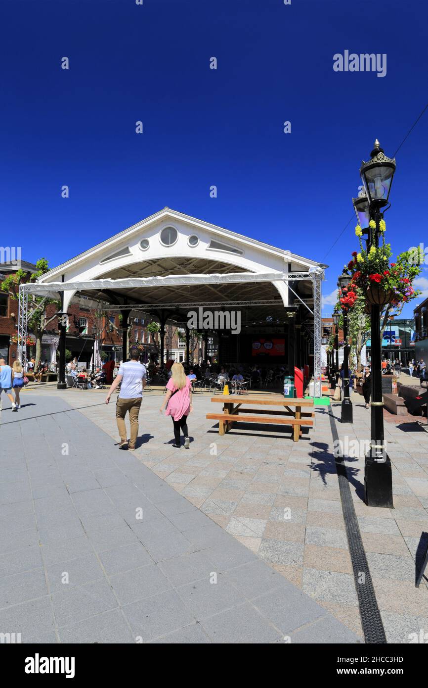 The former fish market building in Golden Square, Warrington City ...