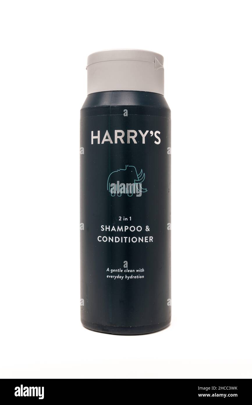 Harry's 2 in 1 Shampoo & Conditioner Stock Photo