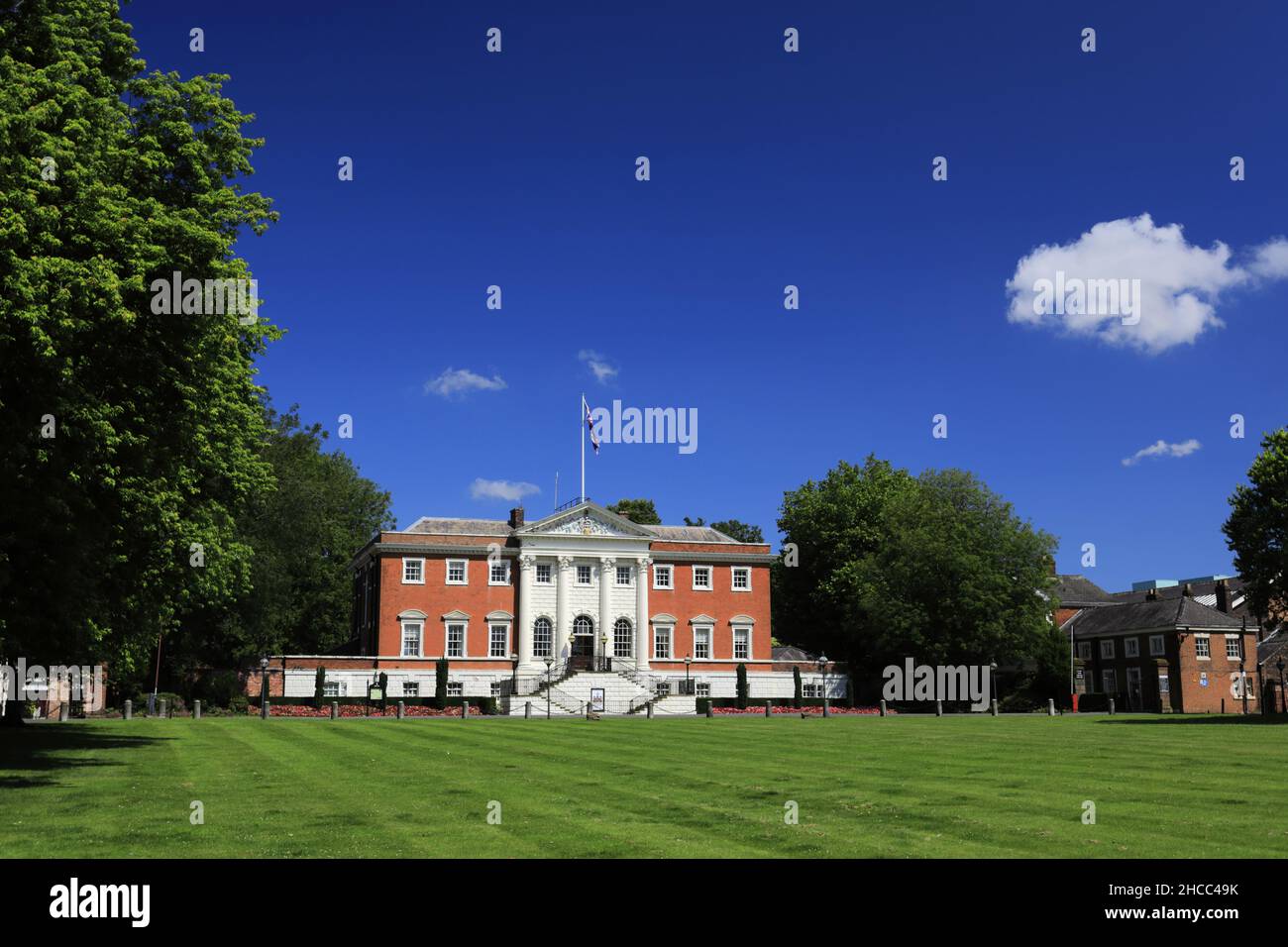 The Golden Gates, Town Hall and gardens, Warrington town, Cheshire