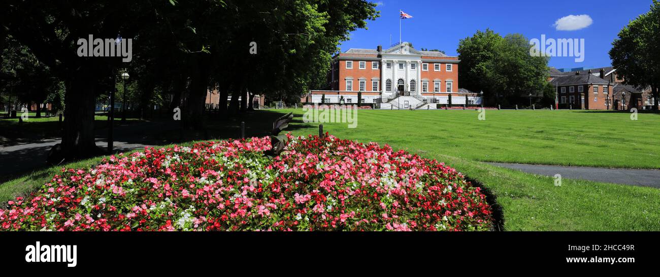 The Golden Gates, Town Hall and gardens, Warrington town, Cheshire