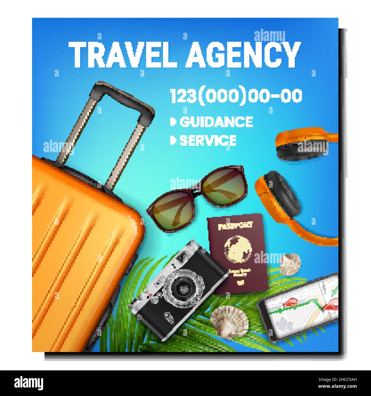World tour collage Stock Vector Images - Alamy