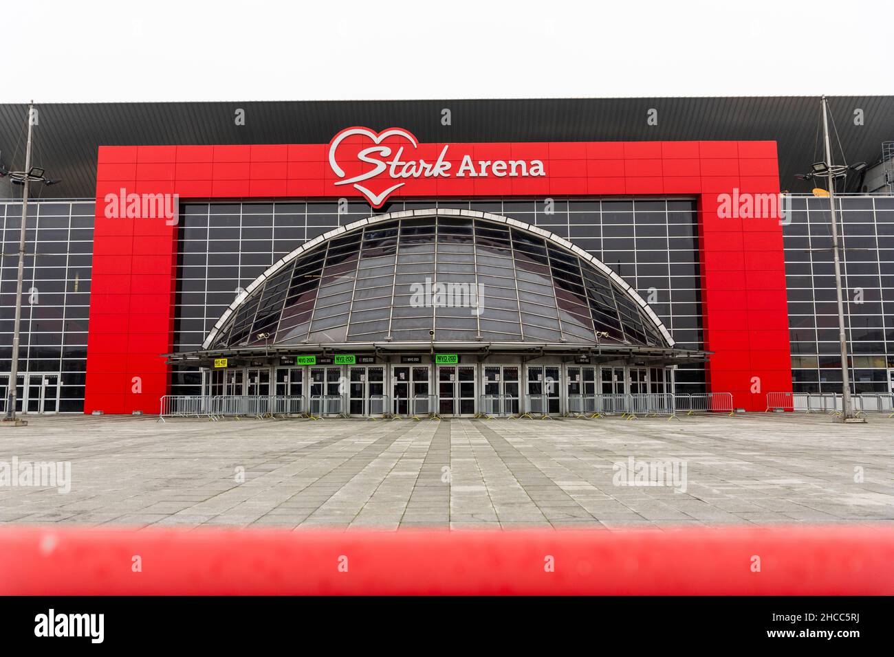 BELGRADE, Serbia December 26, 2021 Belgrade arena, known as Stark