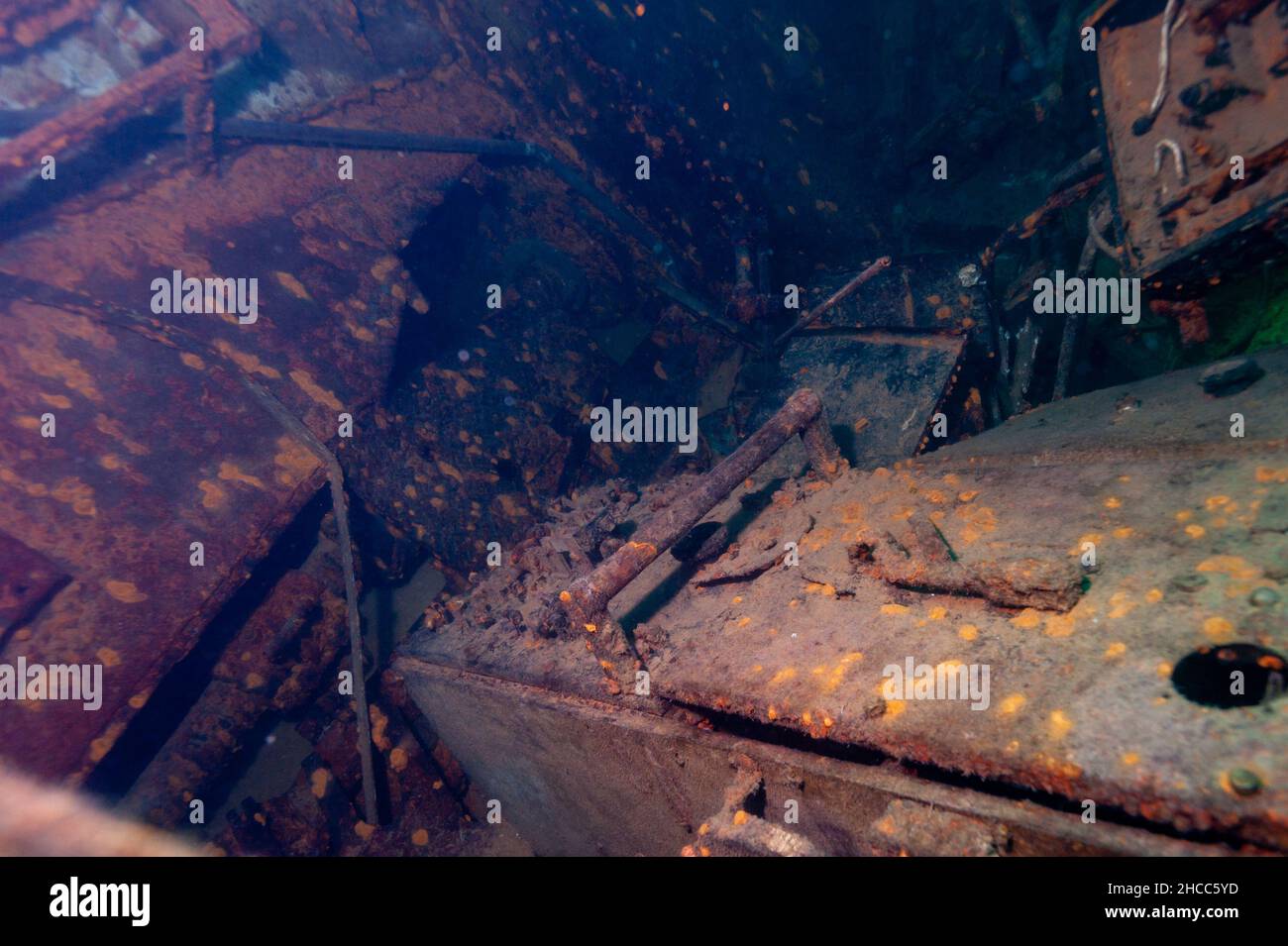 Engine Room Injuries Ship engine room damage hi-res stock photography and images - Alamy