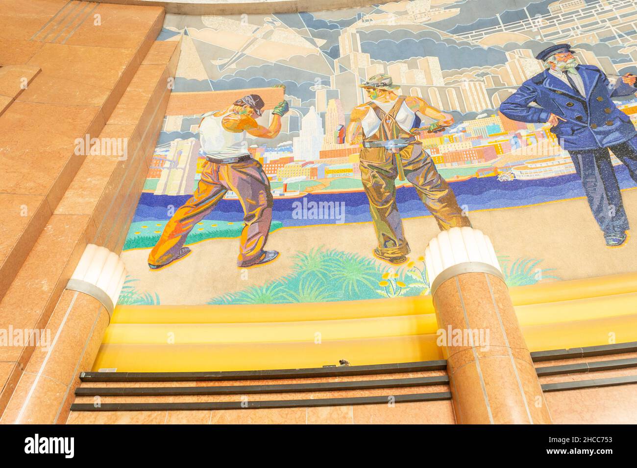 Cincinnati Union Terminal is an Art Deco intercity train station and