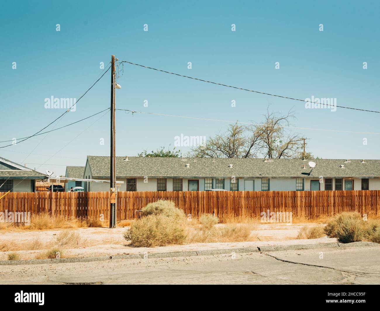 Buildings in North Edwards, California Stock Photo Alamy