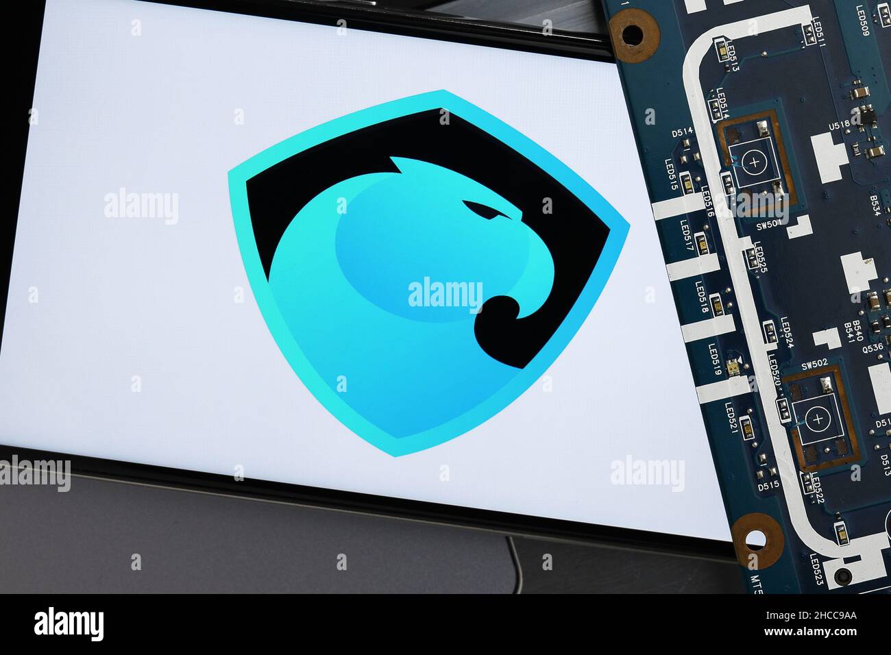 Aragon blockchain hi-res stock photography and images - Alamy