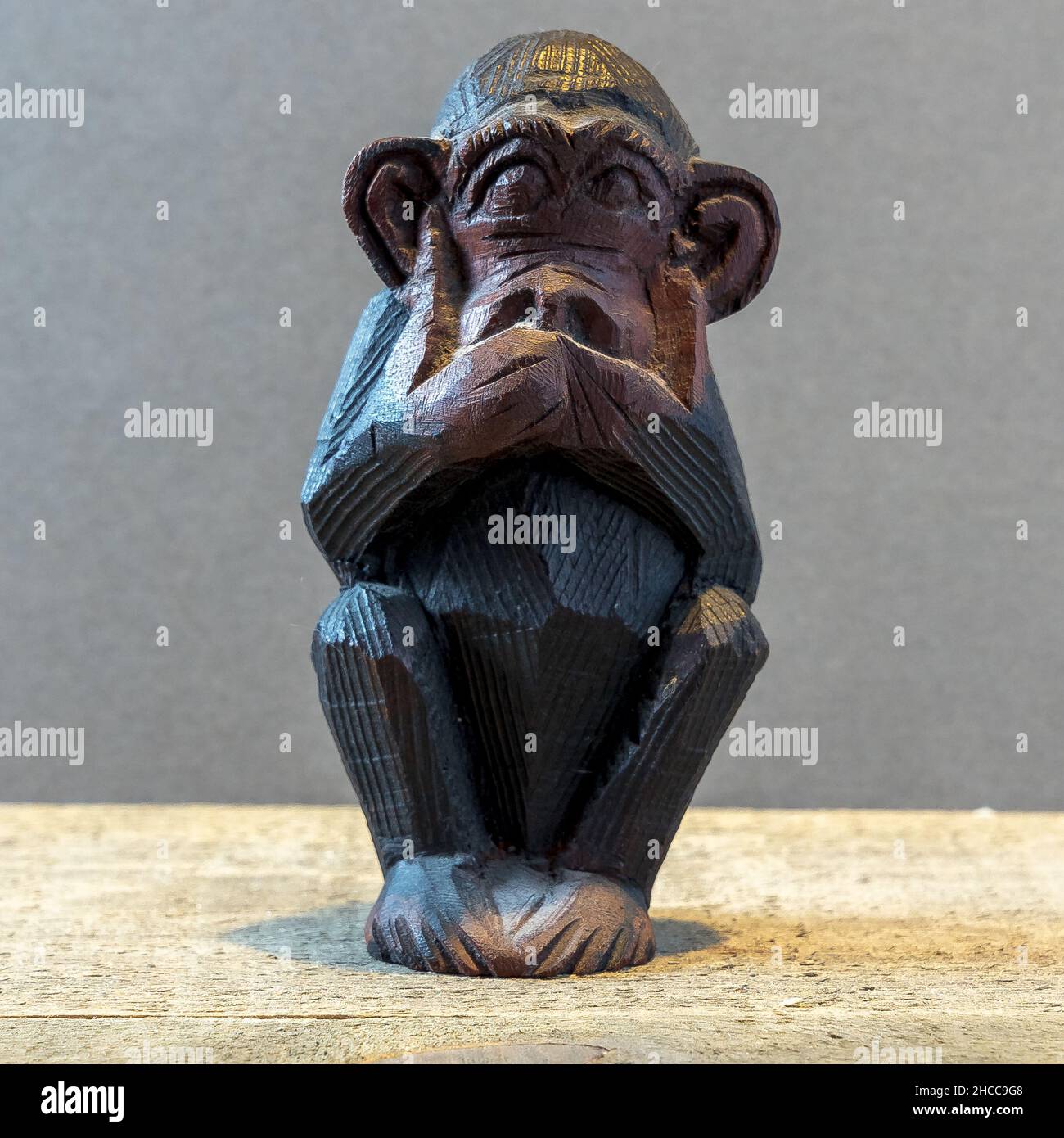 Monkey mouth covered hires stock photography and images Alamy