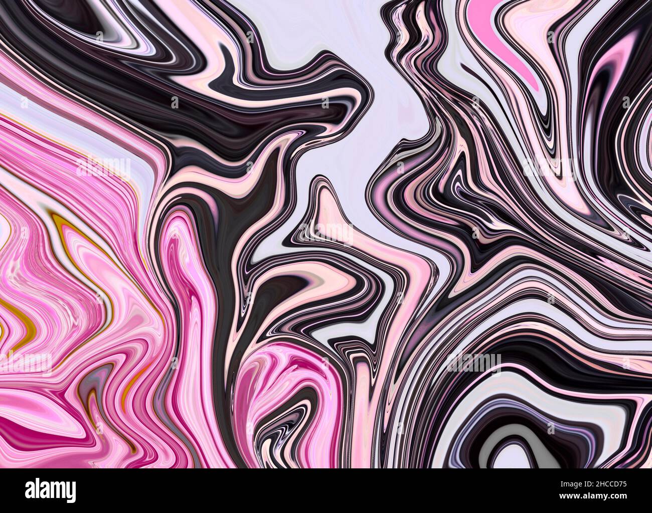 Fluid Art Marble Ink Colorful Pink And Purple Marble Pattern Texture Abstract Background Can Be Used For Background Or Wallpaper Flow Ink Stock Photo Alamy