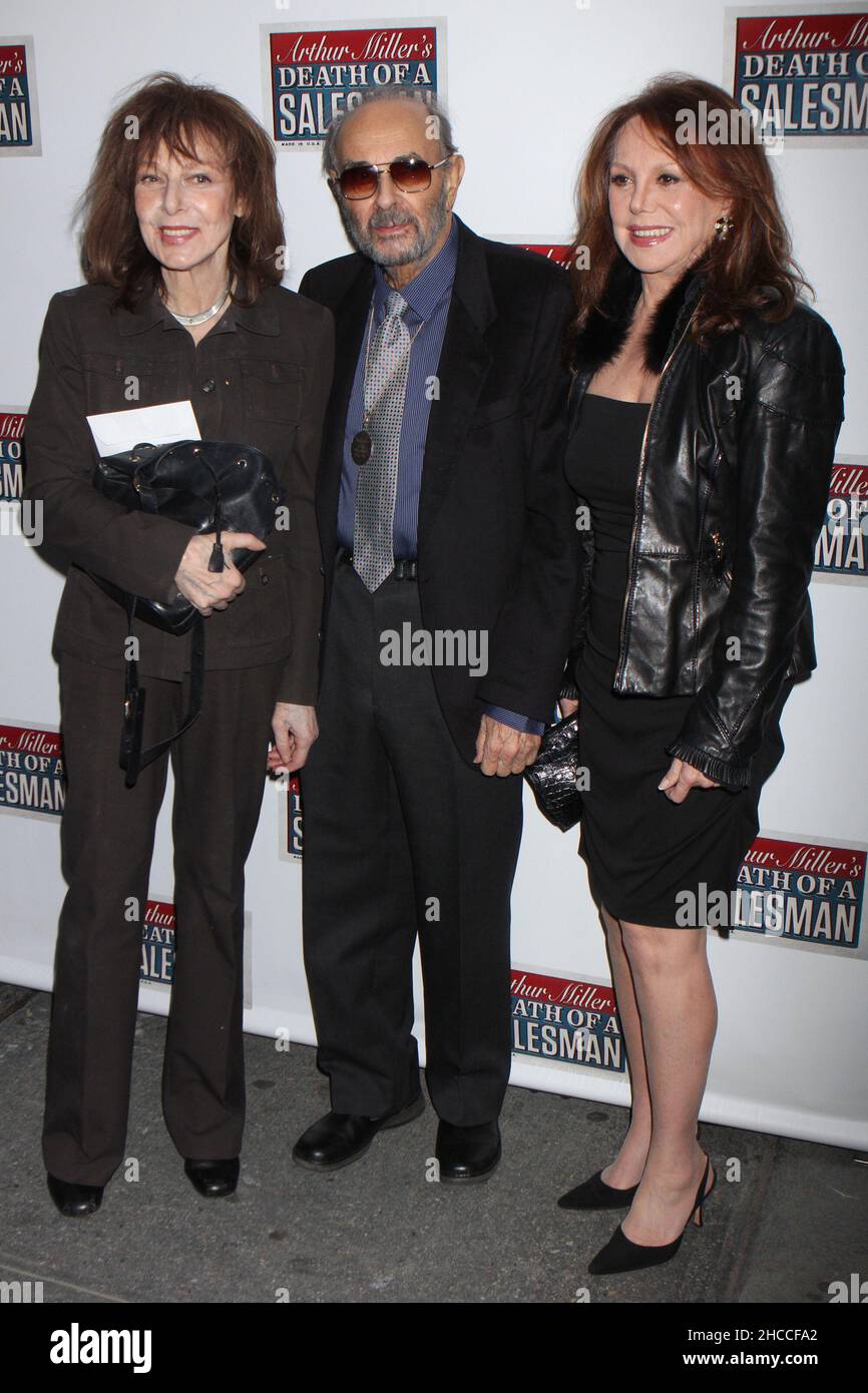 Elaine May, Stanley Donen and Marlo Thomas arriving at the opening