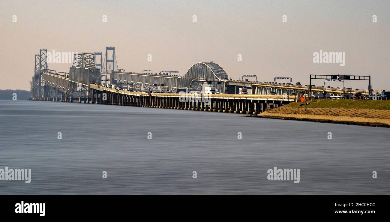 William Preston Lane Jr. Memorial Bridge, Annapolis, Maryland Stock Photo Alamy