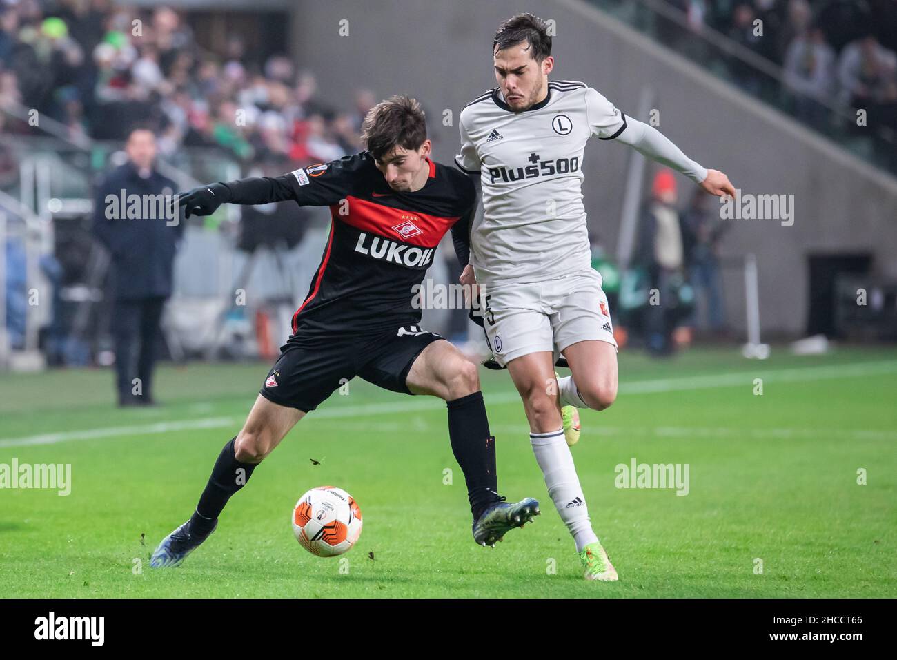 Zelimkhan Bakaev of FC Spartak Moscow in Action Editorial Image