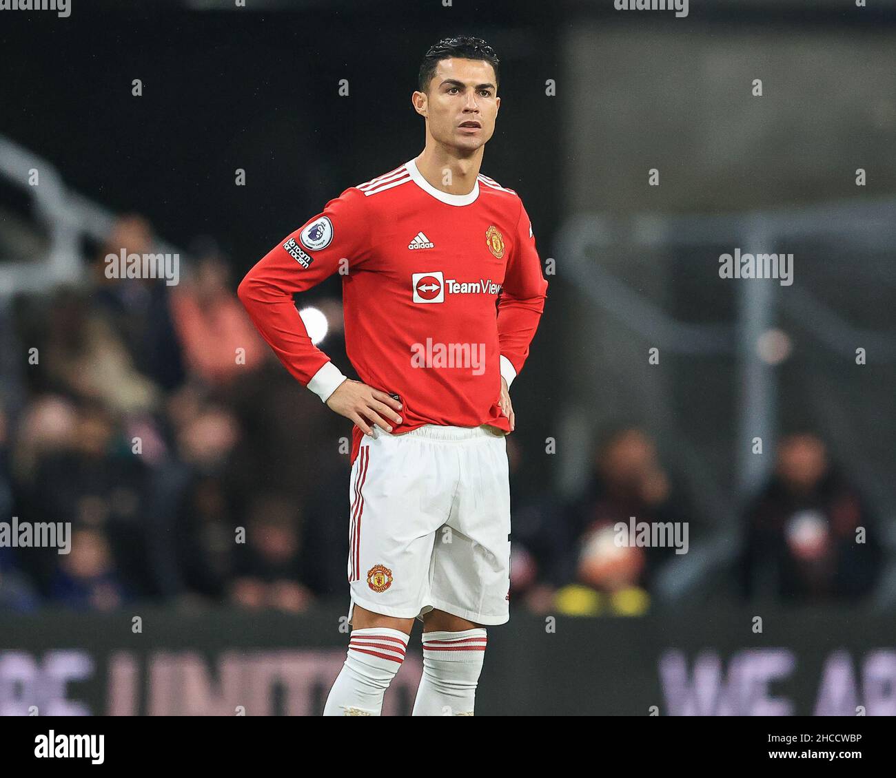 Cristiano Ronaldo #7 of Manchester United during the game in, on 12/27/2021. (Photo by Mark Cosgrove/News Images/Sipa USA) Credit: Sipa USA/Alamy Live News Stock Photo