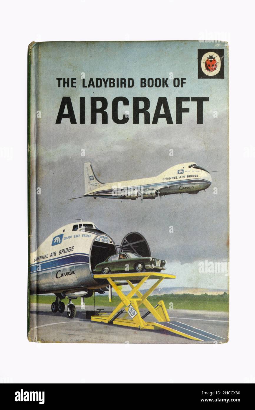 Ladybird book of Aircfraft. Childrens learning book Stock Photo