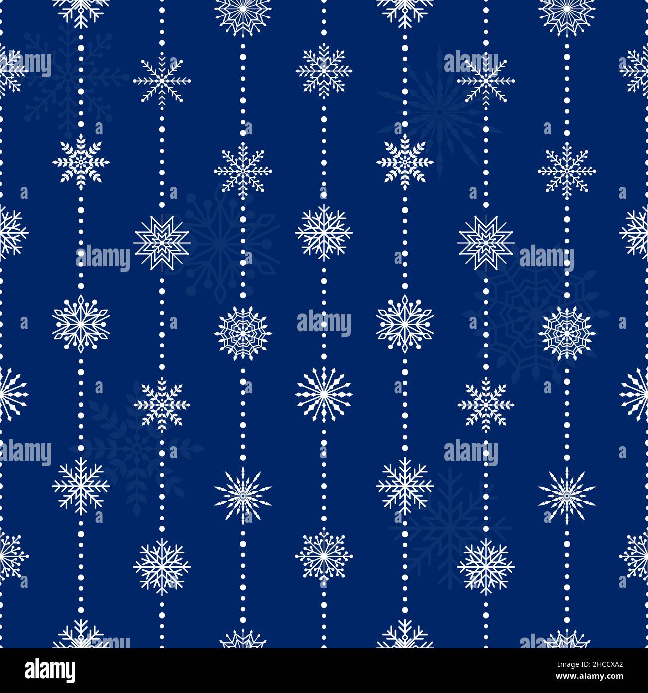 Seamless pattern with snowflakes, vector illustration Stock Vector ...