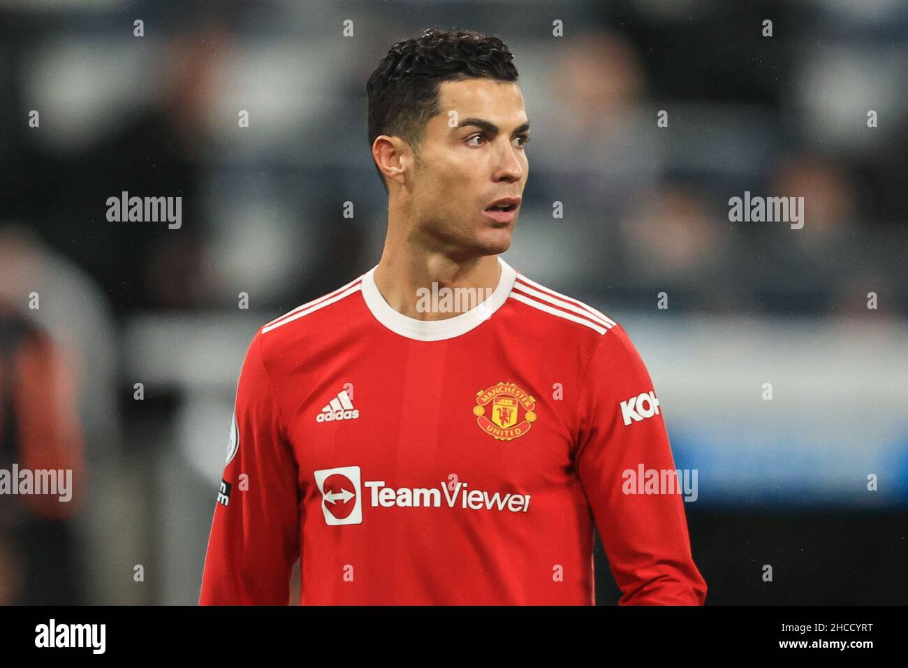 Cristiano Ronaldo #7 of Manchester United during the game in, on 12/27/2021. (Photo by Mark Cosgrove/News Images/Sipa USA) Credit: Sipa USA/Alamy Live News Stock Photo