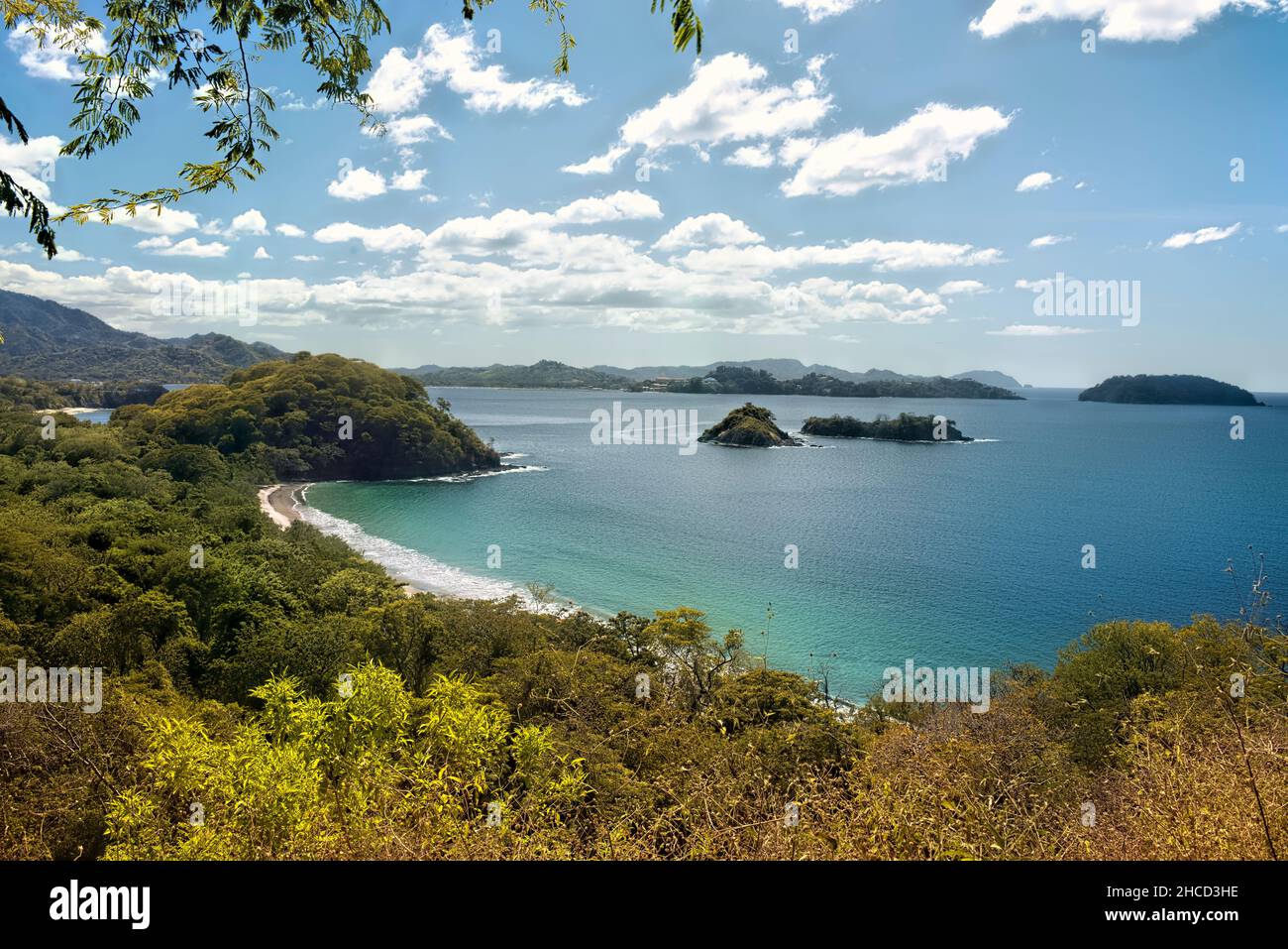 Hidden beaches along the beautiful Pacific Coast, Guanacaste, Costa