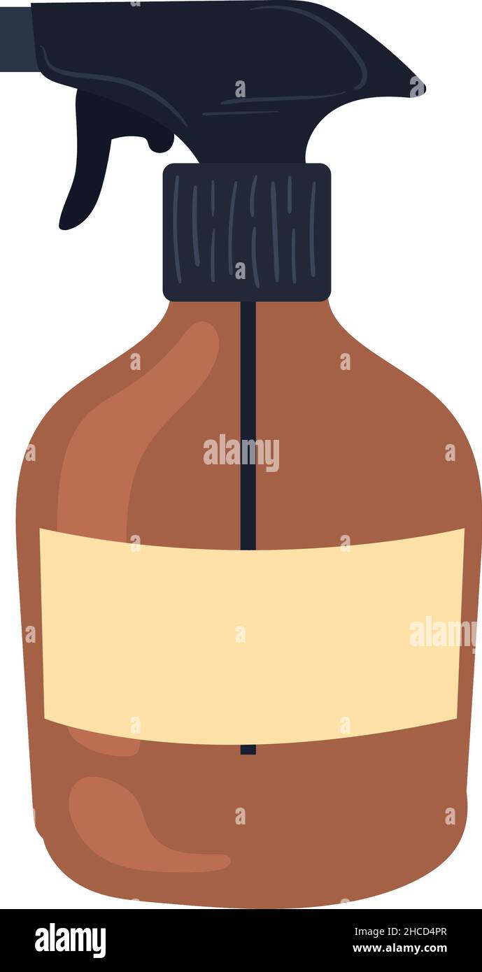 Isolated trigger spray bottle Stock Vector Images - Alamy