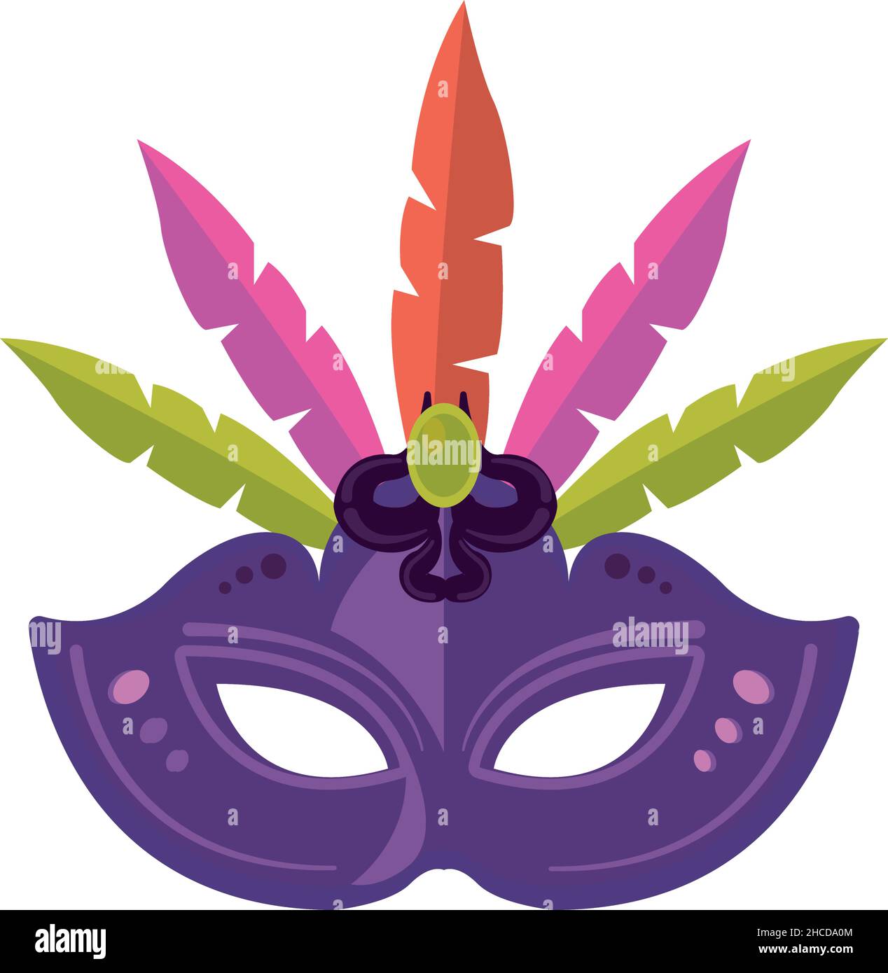 purple mask design of mardi gras Stock Vector Image & Art - Alamy