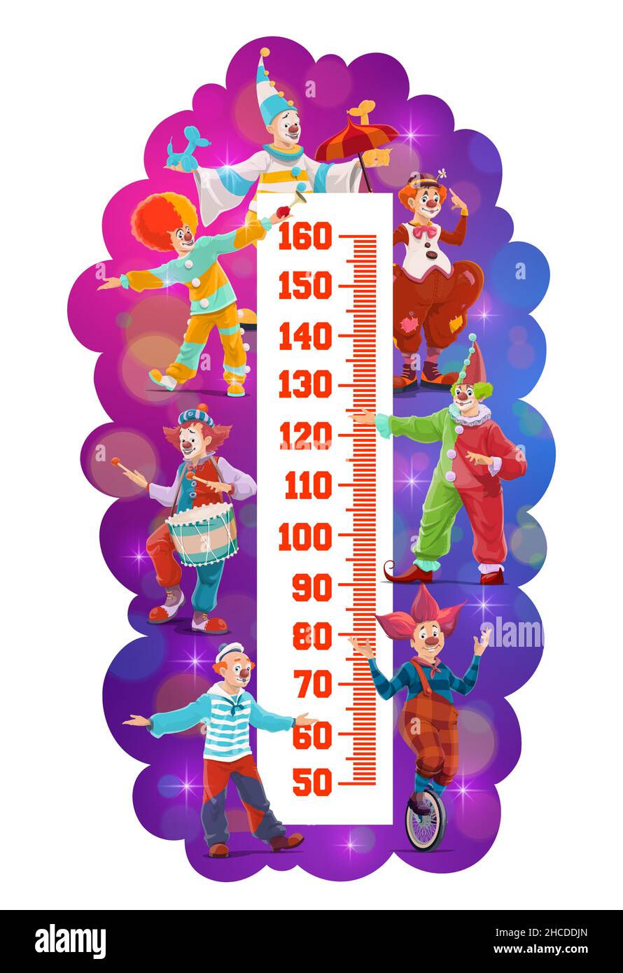 Tall clowns Stock Vector Images Alamy