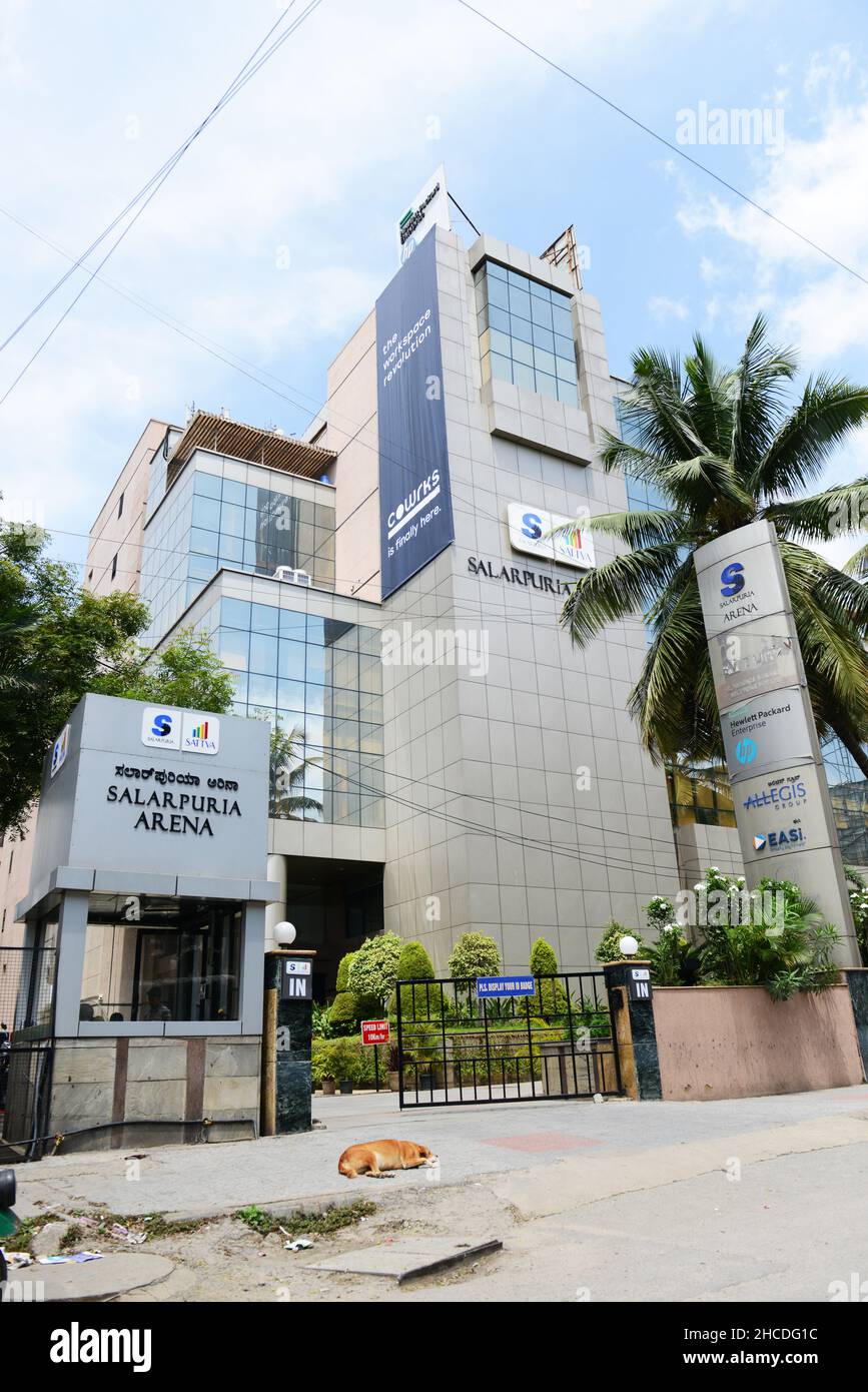 Salarpuria Arena building in Bangalore, India Stock Photo Alamy