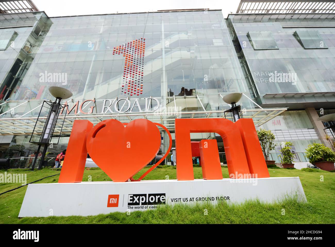 1 MG Lido Mall In Bangalore India Stock Photo Alamy