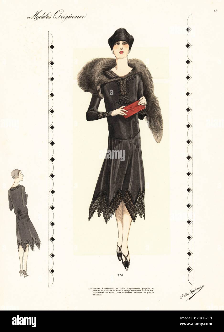 1920s fur best sale wrap