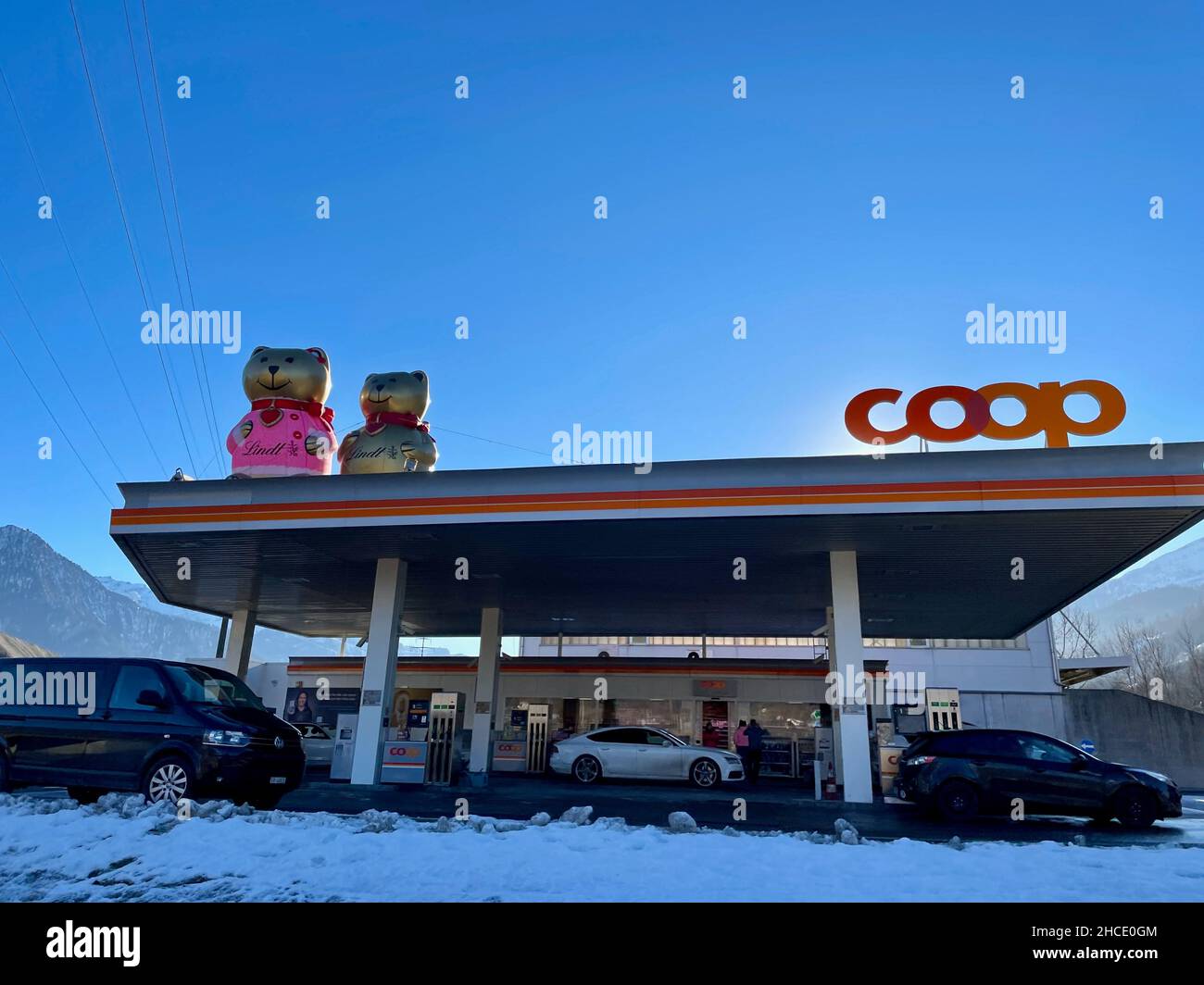 Coop gas station hires stock photography and images Alamy
