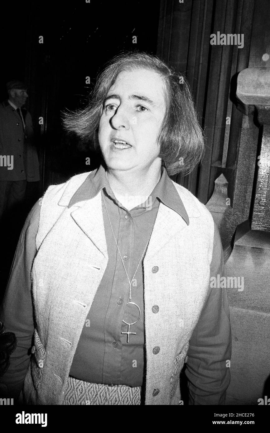 File photo dated 7/12/1977 of Labour Memeber of Parliament Maureen Colquhoun who died in 2021. Issue date: Tuesday December 28, 2021. Stock Photo