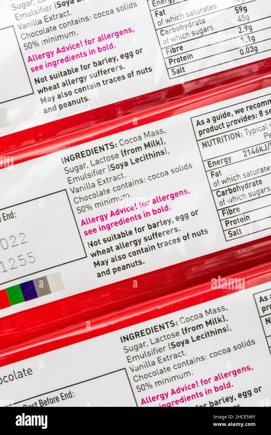 Asda own label dark chocolate hi-res stock photography and images - Alamy