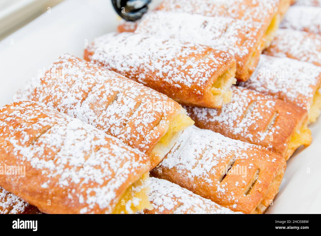 Sweet Cheese Pastry Stock Photo Alamy