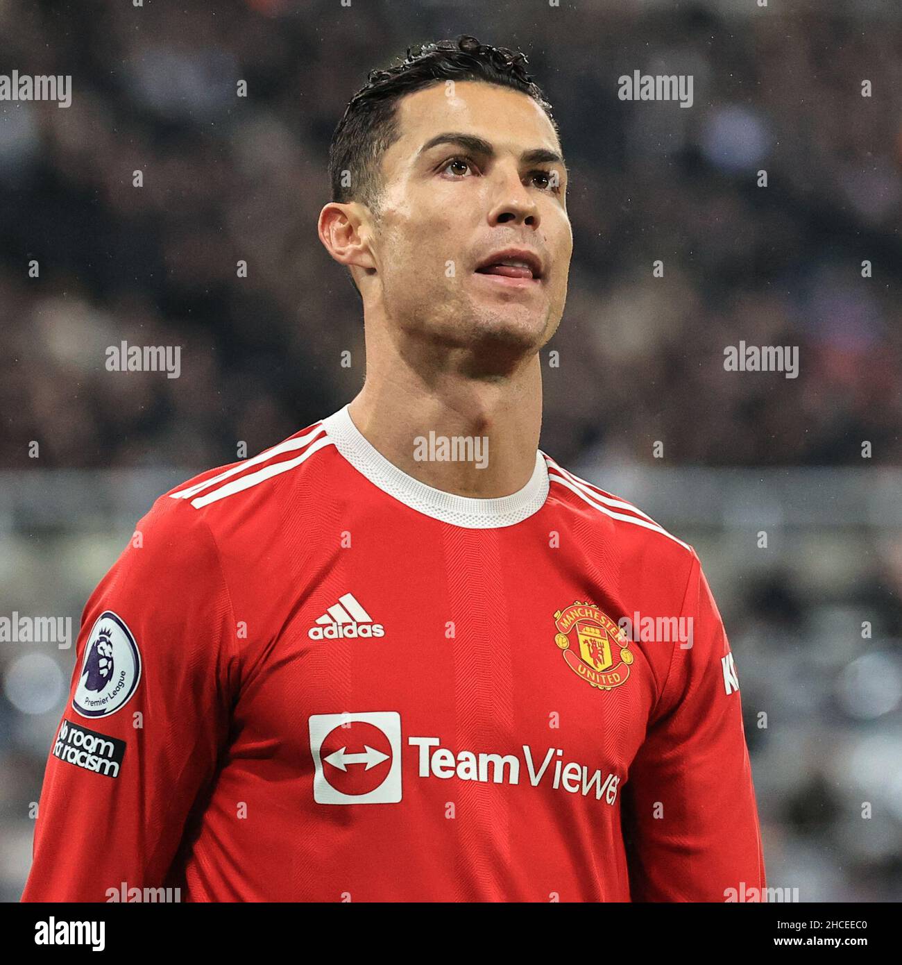 Cristiano Ronaldo #7 of Manchester United during the game Stock Photo