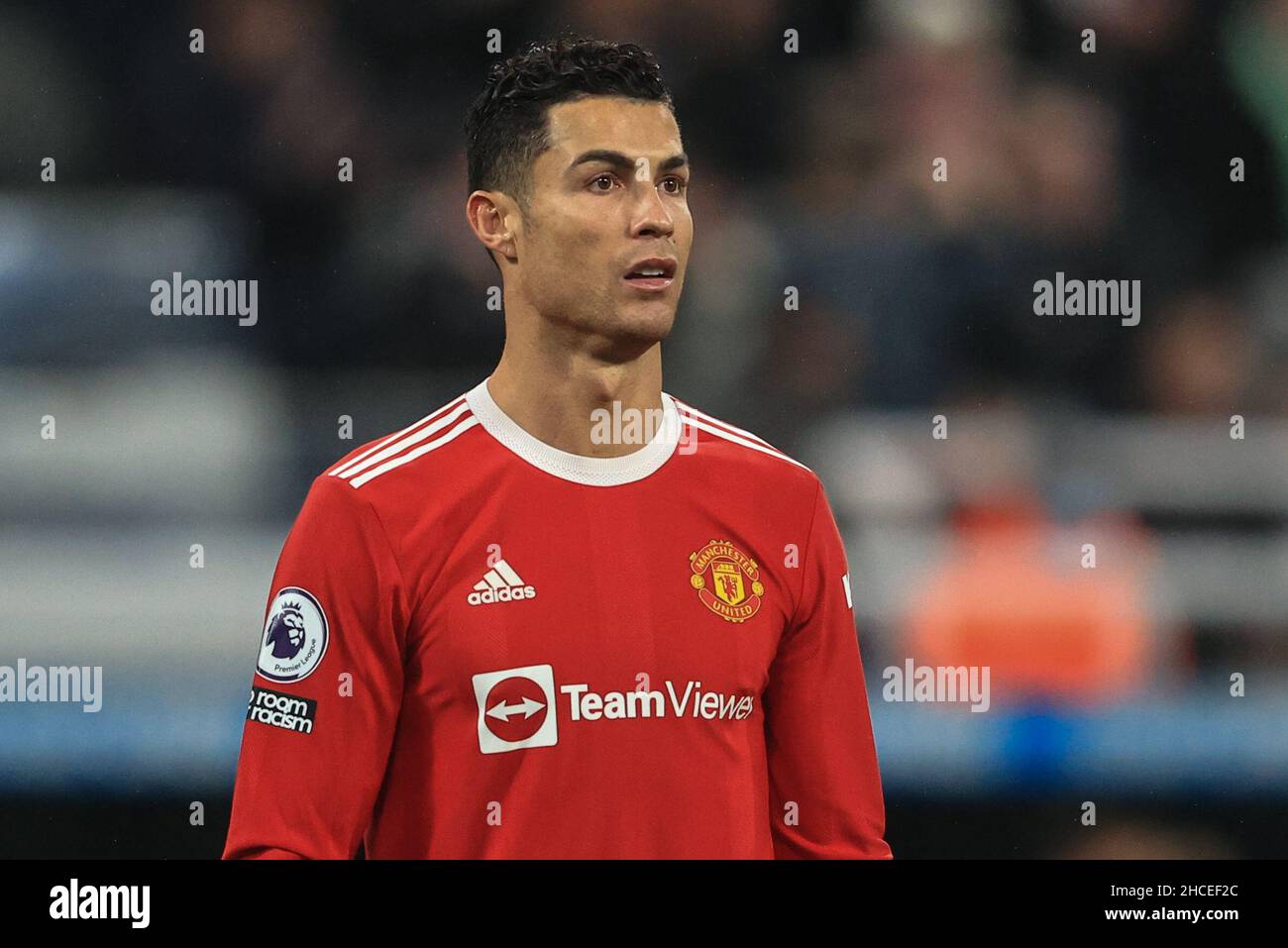 Newcastle, UK. 27th Dec, 2021. Cristiano Ronaldo #7 of Manchester United during the game in Newcastle, United Kingdom on 12/27/2021. (Photo by Mark Cosgrove/News Images/Sipa USA) Credit: Sipa USA/Alamy Live News Stock Photo