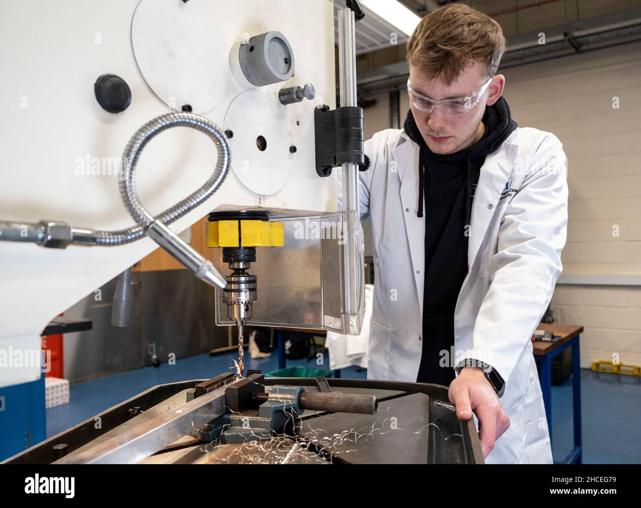 Engineering Students in laboratory and Stock Photo Alamy