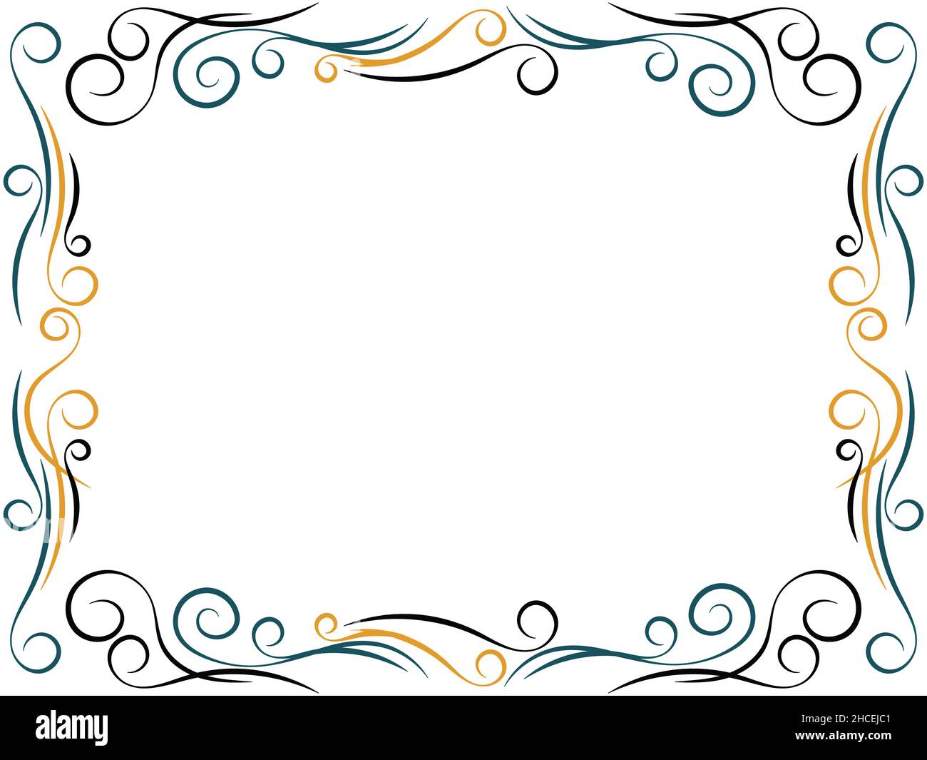 Ornamental border clipart Cut Out Stock Images \u0026 Pictures - Page 3 - Alamy, image size:1300x1065