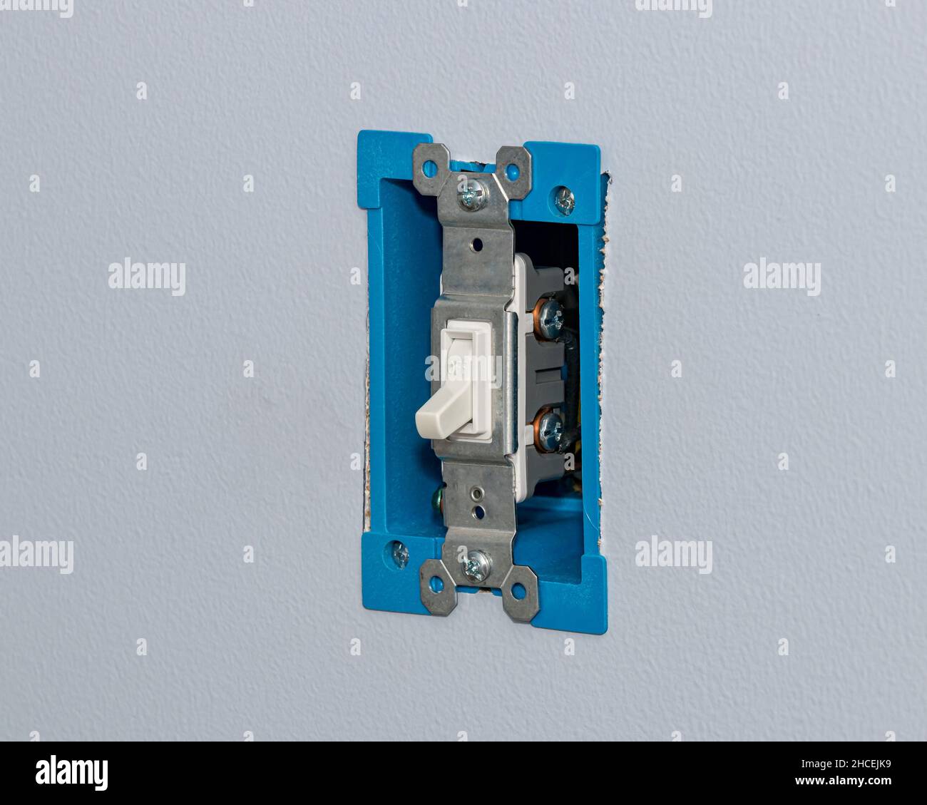 Home electrical wiring junction box hires stock photography and images