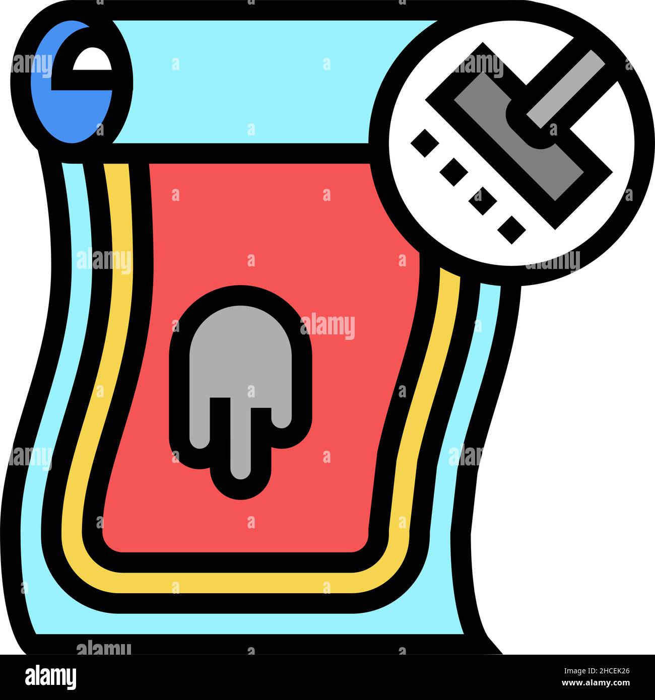 carpet cleaning color icon vector illustration Stock Vector Image & Art ...