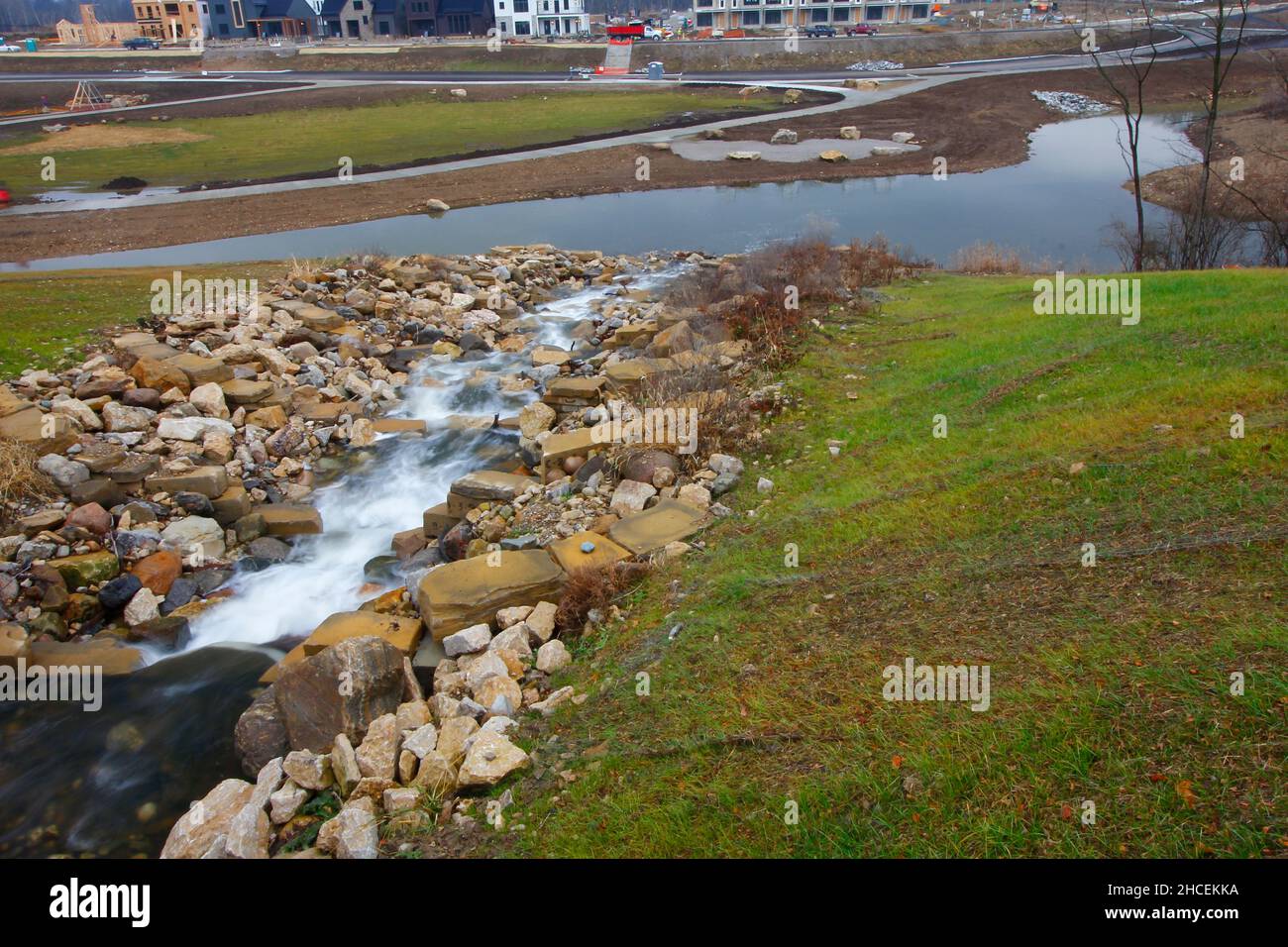 Quarry Trails Metro Park, Columbus, Ohio Stock Photo Alamy