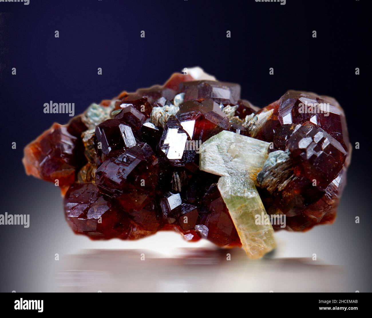 mineral specimen stone rock geology gem crystal Stock Photo Alamy