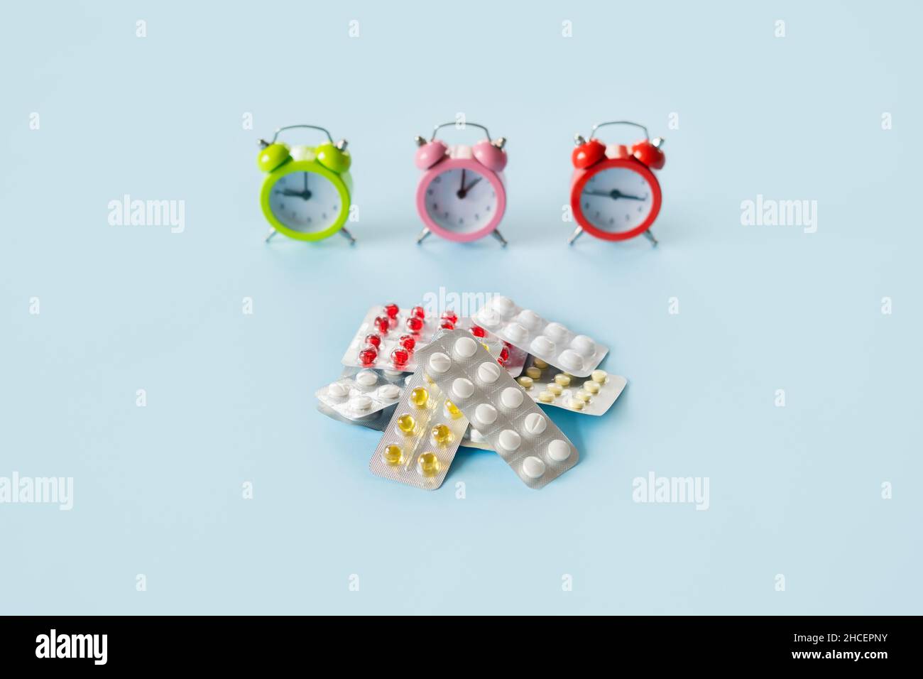 Medication Reminders. Pills, drugs work bedtime, schedule. Time to take