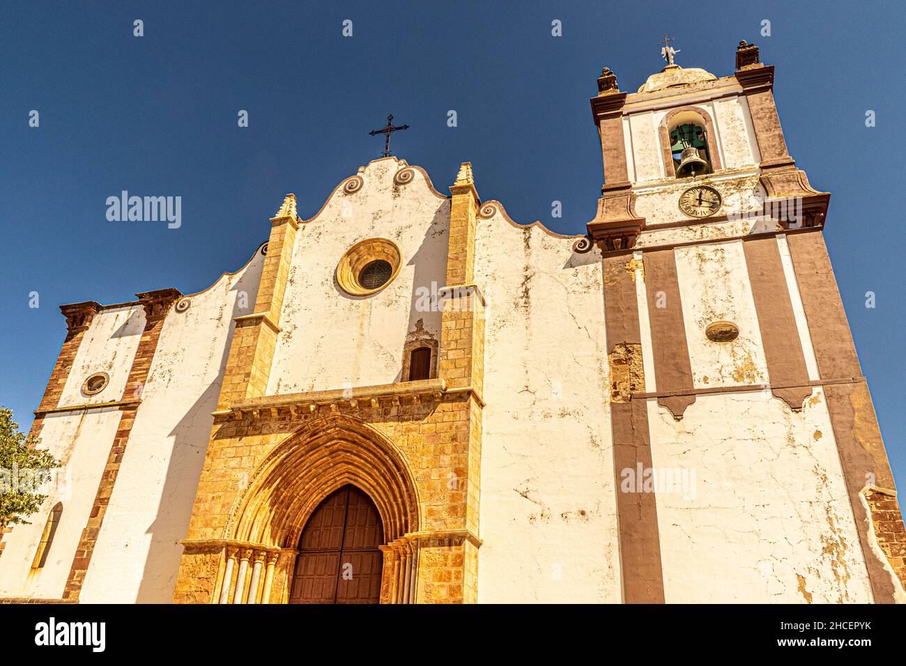 Silves Cathedral Portugal Stock Photo