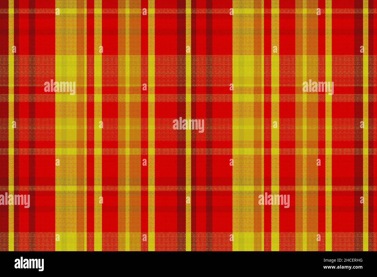 Seamless tartan plaid pattern background with chinese new year color. Vector illustration. Stock Vector