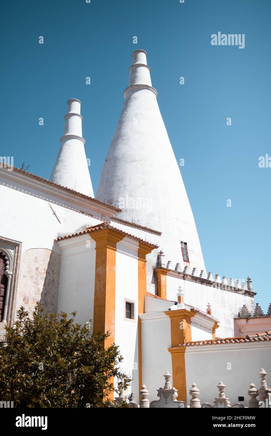 Vertical shot of the architecture in Sintra-Cascais Natural Park, Colares,  Portugal Stock Photo - Alamy