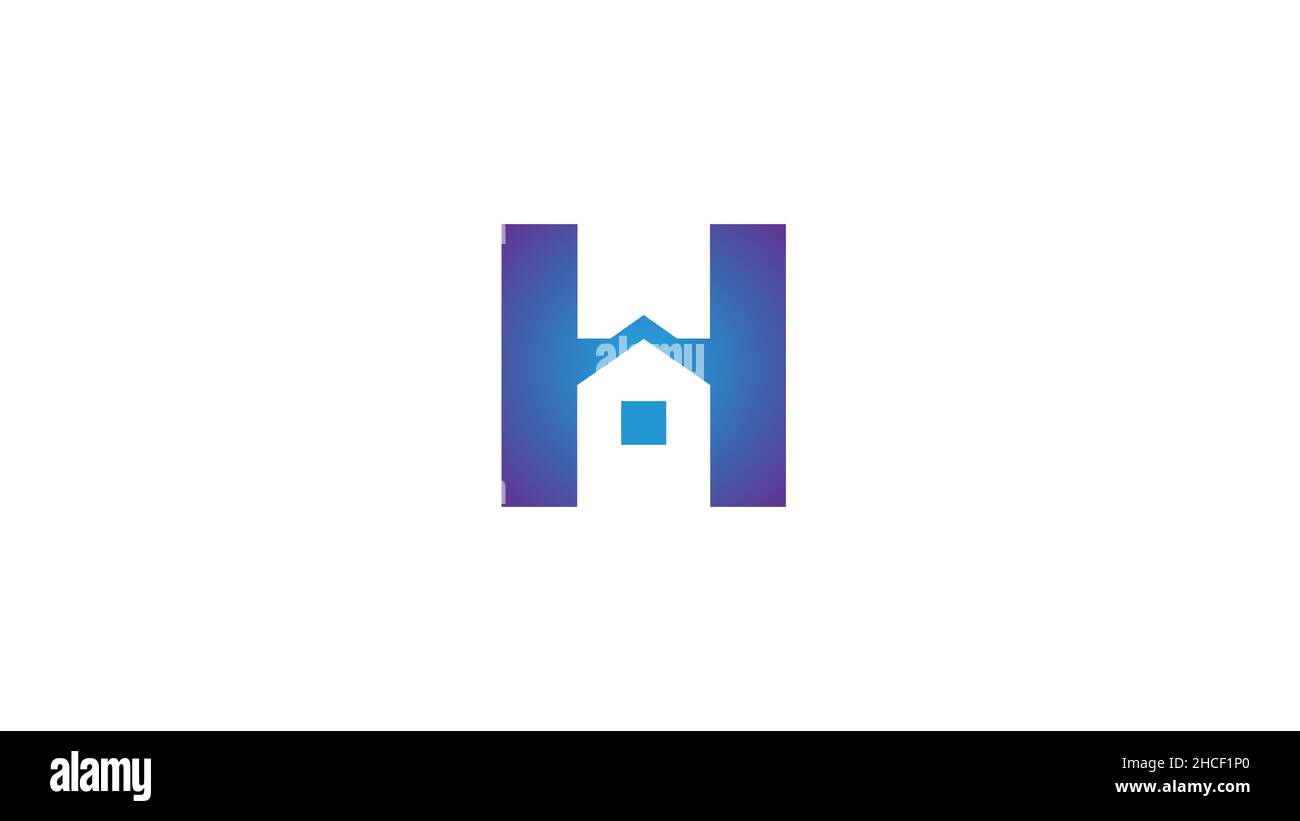 creative House letter H alphabet logo vector design symbol Stock Vector ...