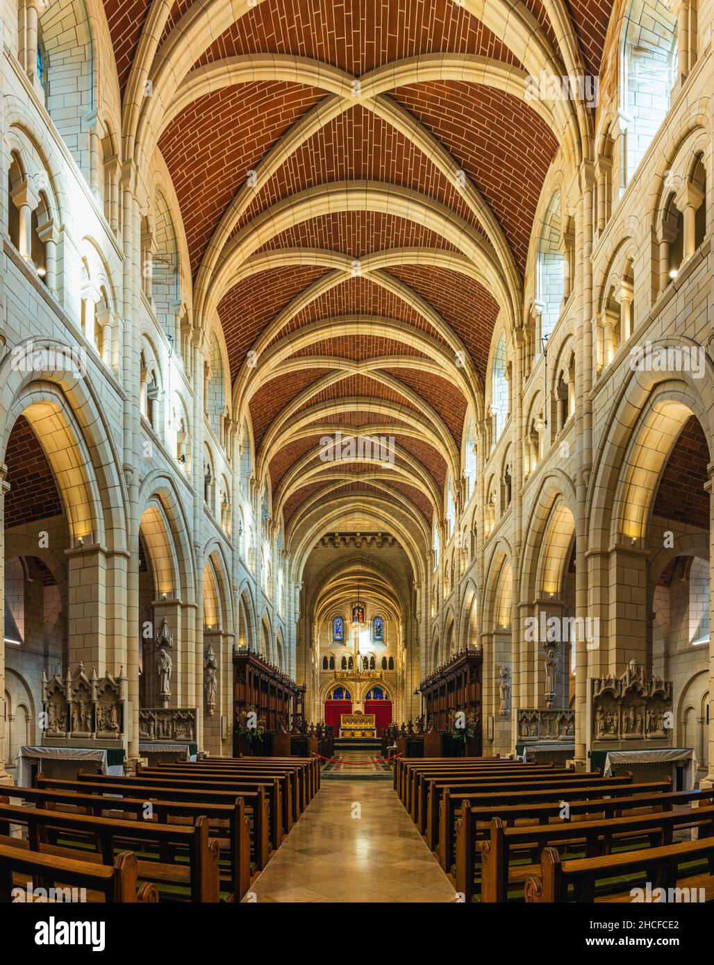 Buckfast Abbey Church, Buckfastleigh, Devon, England, Europe Stock