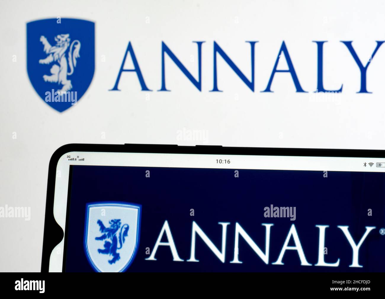 Annaly logo hi-res stock photography and images - Alamy