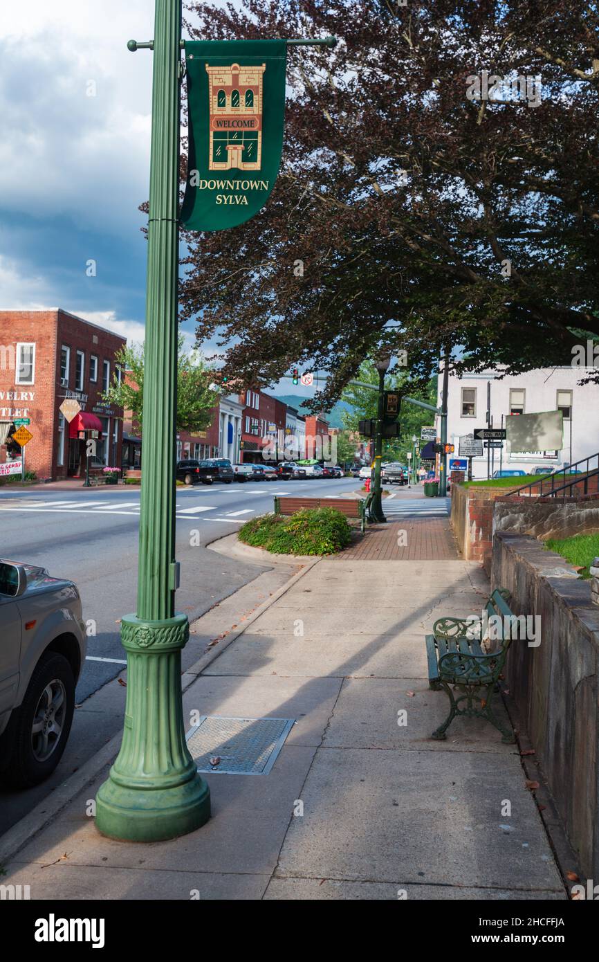 Sylva, North Carolina Stock Photo Alamy