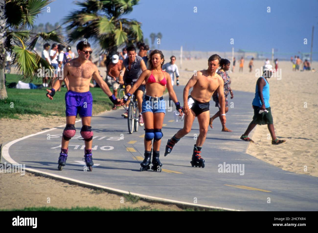 Rollerskating california hi-res stock photography and images - Alamy