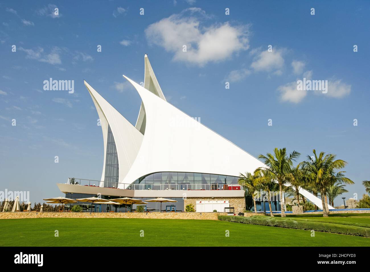 The Dubai Creek Golf And Yacht Club Forerunner Of Many Golf Clubs In 
