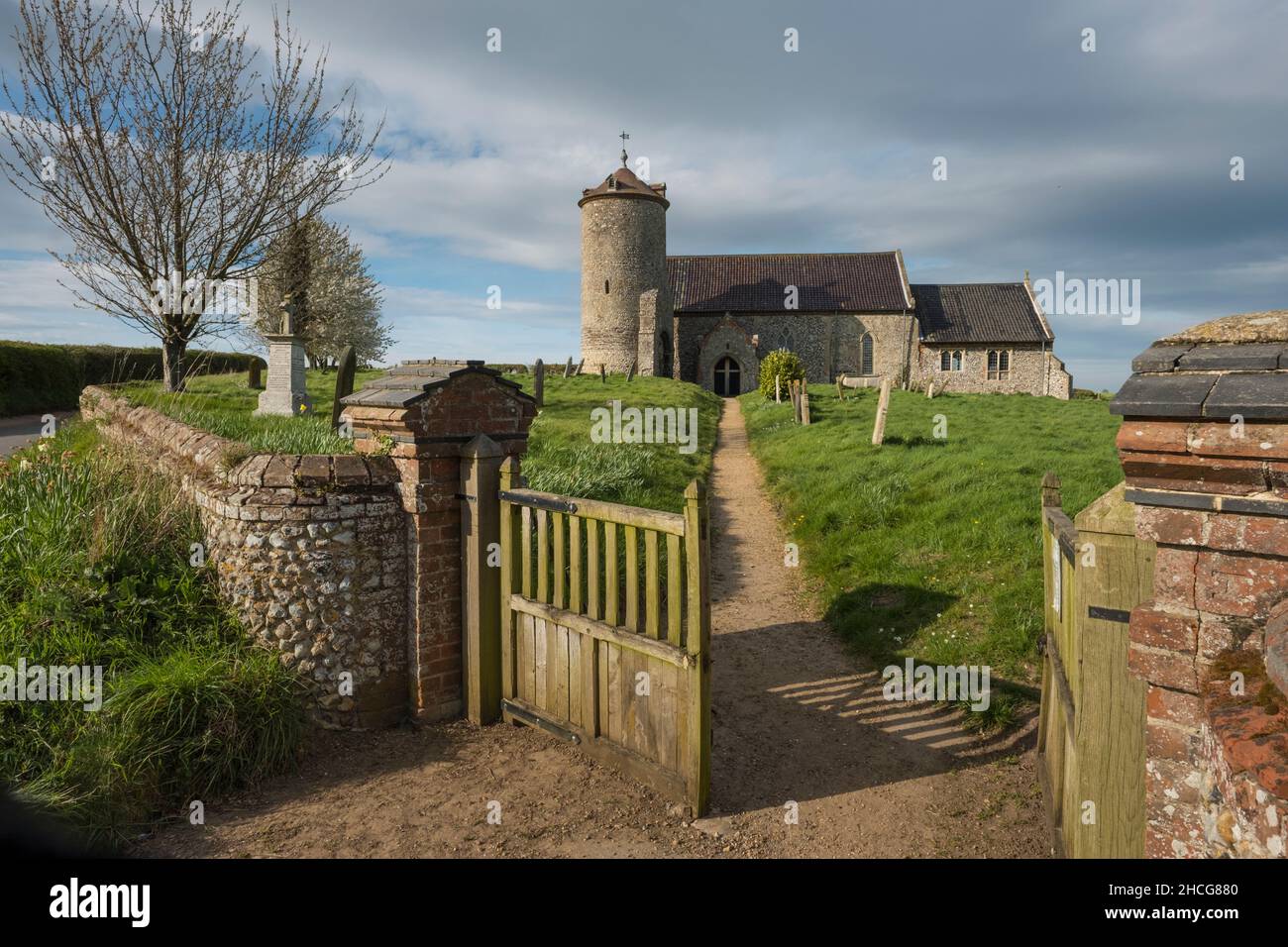 The Church of St Andrew, Little Snoring, Norfolk, England. Stock Photo
